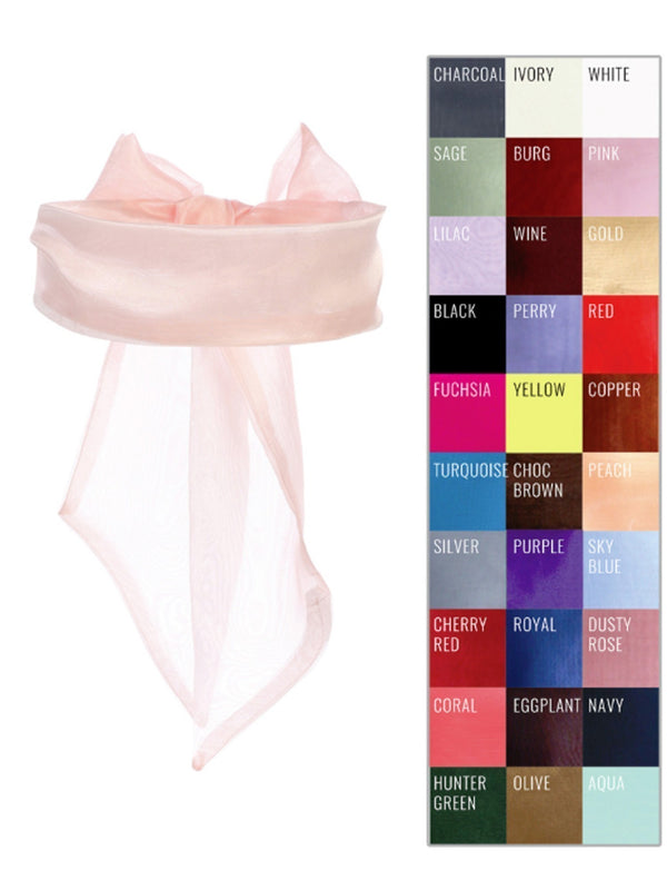 Tip Top Kids Girls Multi Color Organza Special Occasion Elegant Belt Sash 2-14 - SophiasStyle.com